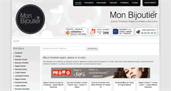 Desktop Screenshot of mon-bijoutier.com